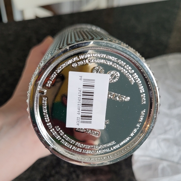 DISNEY x STARBUCKS 100 Years of Disney Silver Studed Tumbler Disneyland … - Picture 6 of 7